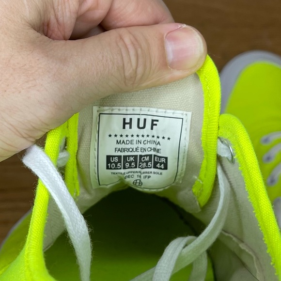 HUF Cromer VC00008 canvas low top shoes - Picture 4 of 9